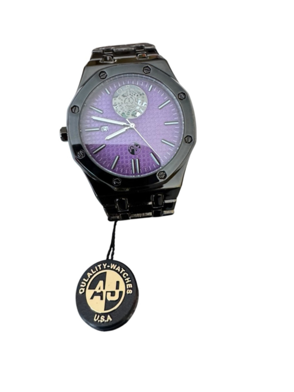 AJ Quality Watches Royal Oak Style Watch NWT